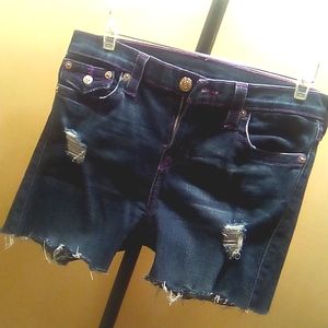 True Religion Denim Becky Shorts